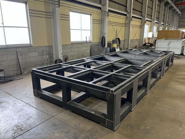 架台部品製作の画像